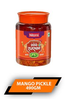 Nilons Rajasthani Mango Pickle 490gm